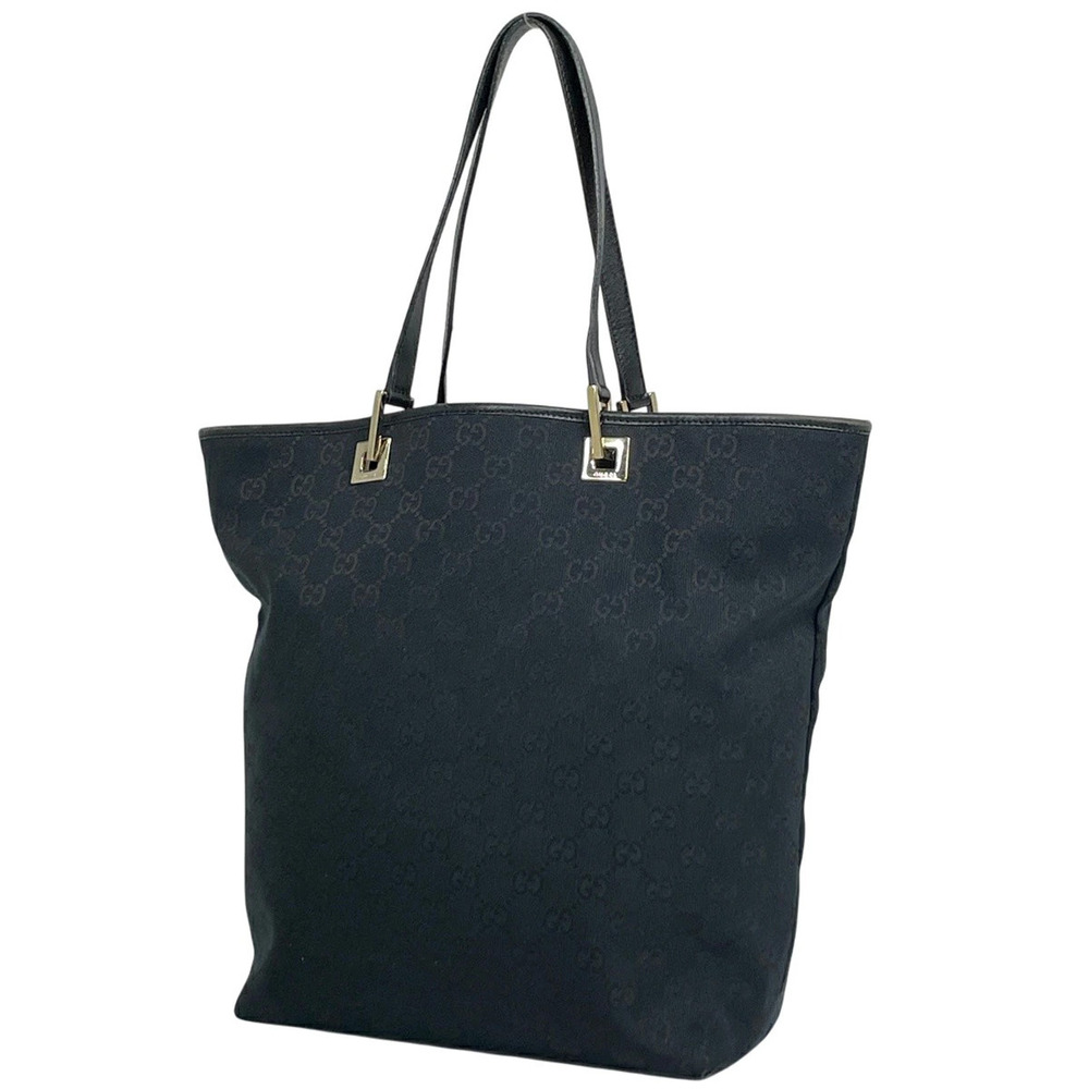Gucci GG Eclipse Tote Bag Canvas Black